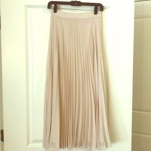 Alice + Olivia pleated maxi skirt